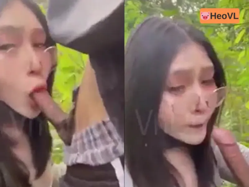 đi dã ngoại tiện làm tình bạn gái ở trong rừng